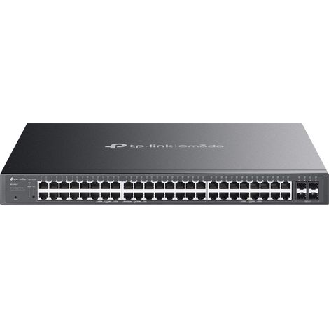 TP-Link Omada SG2452LP switch di rete Gestito L2/L2+ Gigabit Ethernet (10/100/1000) Supporto Power over Ethernet (PoE) 1U Nero