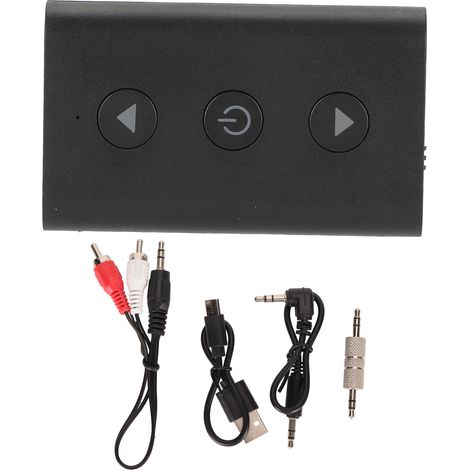 Adaptateur Bluetooth 5.1 émetteur-récepteur sans fil 3.5mm pour autoradio TV PC casque (1/5)