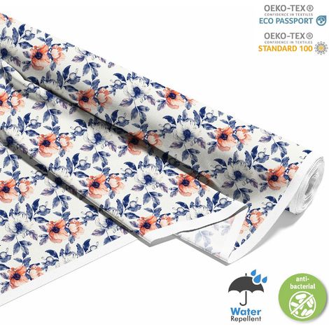 Outdoor-Dekostoffe Oxford - Motiv Blumen I DX5226 (1/5)