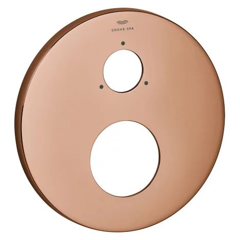 GROHE roseta 49250, redonda, para sets de montaje final de monomando, warm sunset, 49250DA0