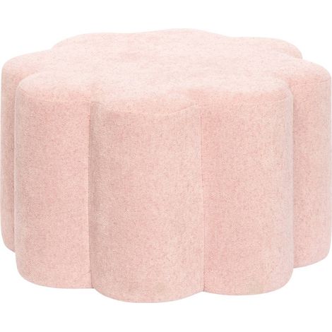 Sitzsack Fleur Rose L50xB30xH50 cm - Atmosphera créateur d'intérieur