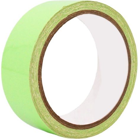 Ruban Phosphorescent - 3 M x 5 Cm - Auto-Adhésif Rétractable - Éclairage Nocturne Sans Énergie - Pour Intérieur Extérieur - 1 Rouleau (1/5)