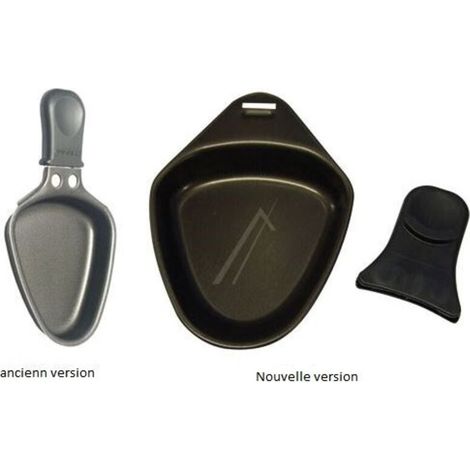 COUPELLE OVALE NOIR (x2) POUR RACLETTE