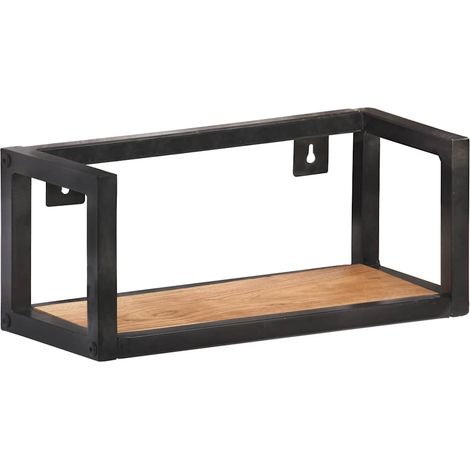 Maison Exclusive - Wandregale 2 Stk. 40 cm Massivholz Akazie (1/5)