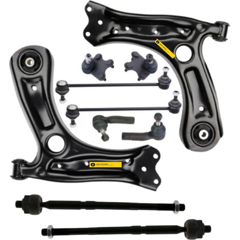 Bracci sospensione  tiranti barra  testine sterzo  snodi assiali per vw polo