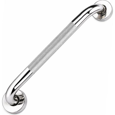 Barre d'Appui Dans Salle de Bain, Antidérapant Acier Inox Maintien Poignée Douche, Barres Douche, Baignoire Main Courante Âgées/Handicapées/Enfants, Poignée de Sécurité Équilibre, 50 cm (1/5)