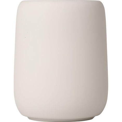 Mug à Brosse à Dents en céramique Moonbeam avec Espace pour Brosse à Dents et Dentifrice, Accessoire de Salle de Bain (H/l/P) : 11 x 8,5 x 8,5 cm Moonbeam (1/4)