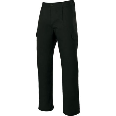Pantalón Multibolsillos Negro 48