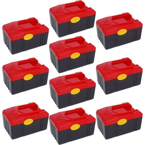 10X Battery for Snap-On 18V Lithium-Ion CTB6187 CTB6185 CTB4187 CTB4185 3000mAh (1/4)