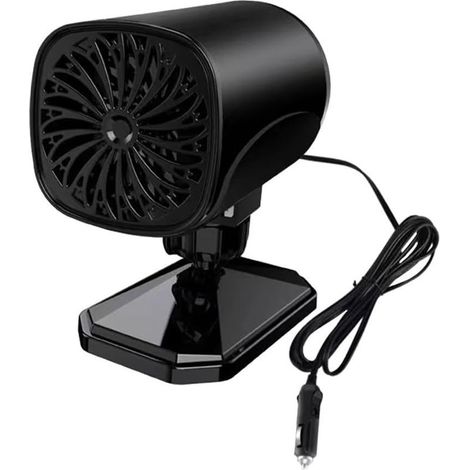 Puissant ventilateur de chauffage de voiture, 12 V, dégivreur pour le chauffage, le refroidissement de tous les véhicules, dégivreur de pare-brise de voiture (1/4)