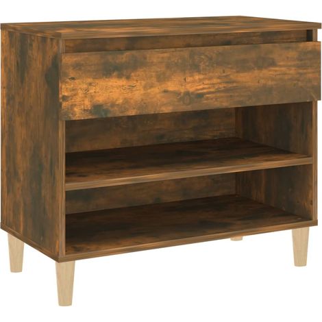Scarpiera mobile contenitore per scarpe mobile per ingresso/corridoio/soggiorno 70 x 36 x 60 cm legno ingegnerizzato marrone 020021582