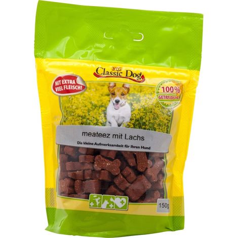 Classic Snack meateez Lachs 150g Adult Hundeleckerlis