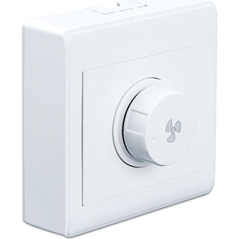 Contrôleur de vitesse de ventilateur de plafond de type 86, variateur d'intensité 220 V 10 A, interrupteur mural pour variateur 15-300 W (1/4)