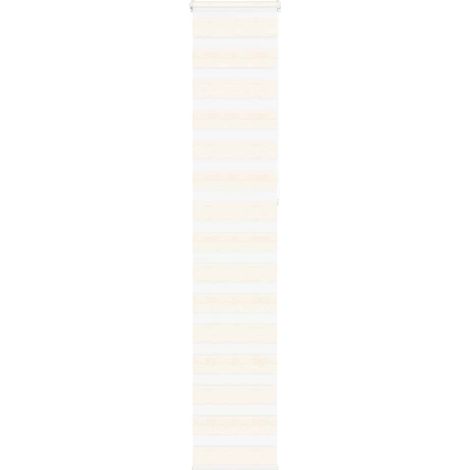 Doppelrollo Marmorbeige 40x230 cm Stoffbreite 35,9 cm Polyester