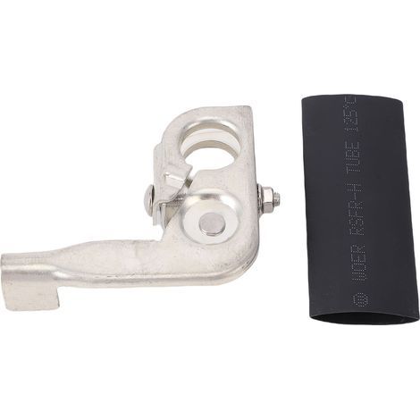 Connecteur de Borne de Batterie Positive, Remplacement en Métal électrogalvanisé pour Voitures et Camionnettes, Améliore le Flux de Courant, Comprend un Manchon Thermorétractable, (1/5)