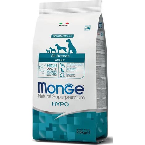 MONGE Natural SUPERPREMIUM Hypoallergénique Chien Croquettes pour Chien