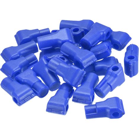 Packung mit 50 Ladengeschäft Supermarket Handy Antidiebstahlhaken Lock 6mm Bleu (1/5)