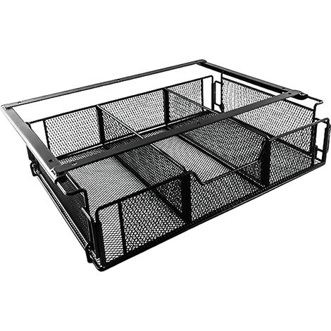 Tiroir Sous Bureau - Étagère de Rangement Sous Table - Tiroir Organisateur (1/5)