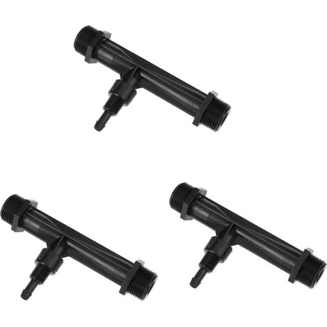 Système Darrosage Tout Usage 3 Pièces Dispositif Dirrigation pour Jardin Noir Fabriqué en Plastique Robuste Facile À Installer Et À Utiliser (1/5)