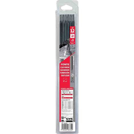 Electrodo de soldadura de hierro fundido bimetálico Ø 3,2 mm - Paquete de 9 AUTRES