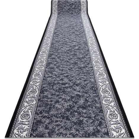 Runner anti-slip ROMANTIC gum Ornament grey 57 cm grey 57x180 cm