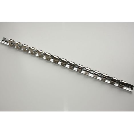 Support de Douilles 1/2 Pouce, Rail, Organisateur - 15 Clips