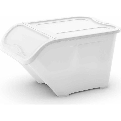 KETER KOSZ DO SEGREGACIJ ALL IN BOX   L 39L MLECZNO BIAŁY   IT