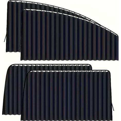 Ensemble de 4 pare-soleil pour vitres de voiture, fixation magnétique, pare-soleil d'intimité pour l'intérieur de la voiture (1/5)