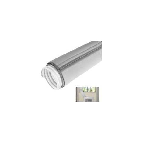 Gaine isolante pour tuyau de climatiseur – Réglable, étanche, gaine de protection triple couche, prolongeant la durée de vie du tuyau, économe en énergie, 150 x 54 cm (1/5)