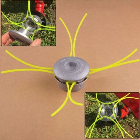 1 tête de débroussailleuse universelle en aluminium, tête de coupe-bordures pour AquaForge (1/5)