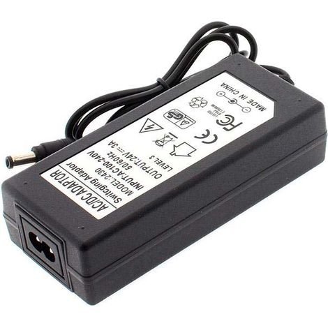 Descatalogado - adaptador de corriente 24v/72w/3a