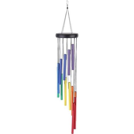 Bunte Röhren-Windspiele, Fenster-Windspiele, Wohndekoration, Gartendekoration, Hofdekoration, Ornament (1/4)