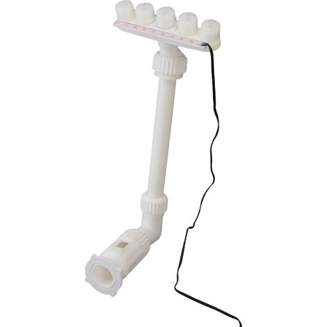 Fontaine de piscine solaire LED RGB multicolore avec application de contrôle à distance pour bassin souterrain (1/5)