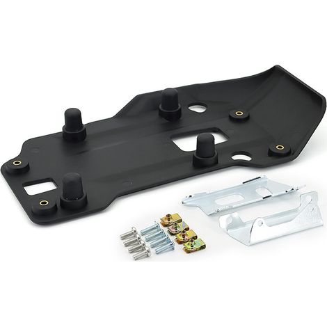Engine protection plate and chassis protection for BMW F750GS and F850GS ADV motorcycles. (1/3)