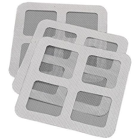 Einweg-Bodenablaufaufkleber, 100 Stück Duschhaarfilter, quadratischer Bodenablaufaufkleber für Badezimmer, Küche, Badewanne, Waschbecken