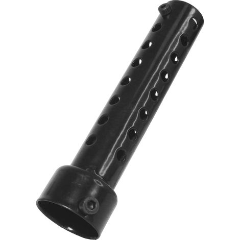 Silenciador de escape para motocicleta, silenciador de sonido turbo, 1 pieza, 35 mm, negro, apto para tubos de escape con un diámetro de 34 mm a 35 mm. (1/5)