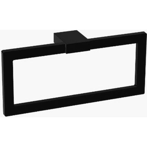 Colombo Design Miniq porta salviette 22,5 cm ad anello nero opaco codice prod: B50310NM
