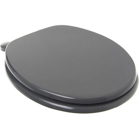 Five Simply Smart – Abattant WC en MDF – Fixations réglables pour installation facile – Dimensions L. 45 x l. 34.5 x H. 4 cm – Confort et durabilité