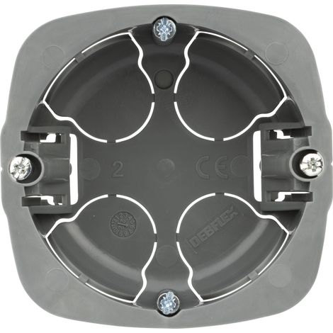DEBFLEX - BOITE D'ENCASTREMENT MULTIMATERIAUX 1 POSTE D67/P30 - 718604