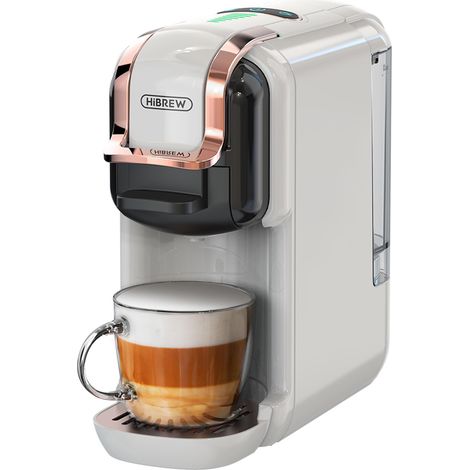 Cafetière multi-capsules 5 en 1 – Préparation café chaud et froid – Compatible Kcup, Nes, DG – Réservoir 600ml – 1450W, 19 Bar