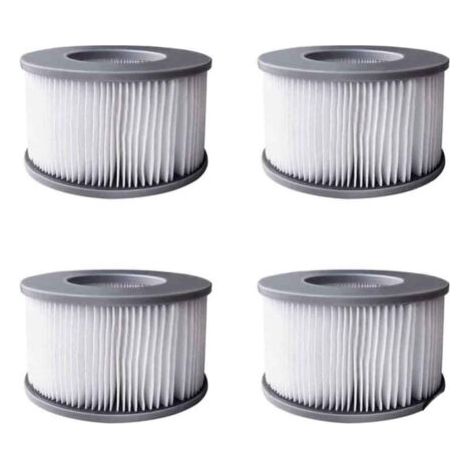 Filtre pour , pour MSPA Whirlpoal Filter - Cartouches filtrantes pour sous - Bateaux et Spa Chauds - Modèle à partir de 2020 (4pièces.) (1/5)