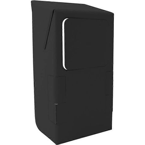 Pare-soleil magnétique pliable pour téléphone portable/smartphone, noir (1/5)