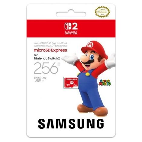SAMSUNG MICRO SD EXPRESS CARD FOR NINTENDO SWITCH 2
