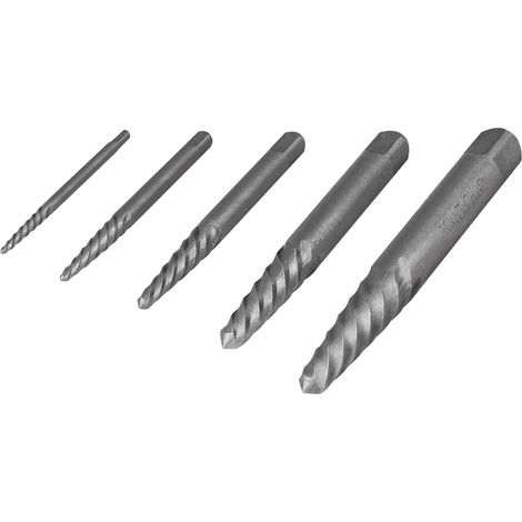 Juego de extractores de tornillos