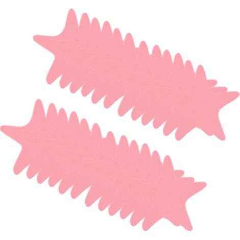 Autocollant de douche antidérapant, bandes-Rose 24 pièces (1/2)