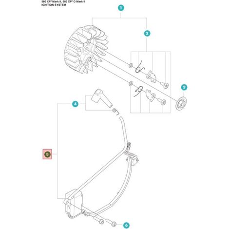 ZÜNDMODUL 546378101 ORIGINAL HUSQVARNA