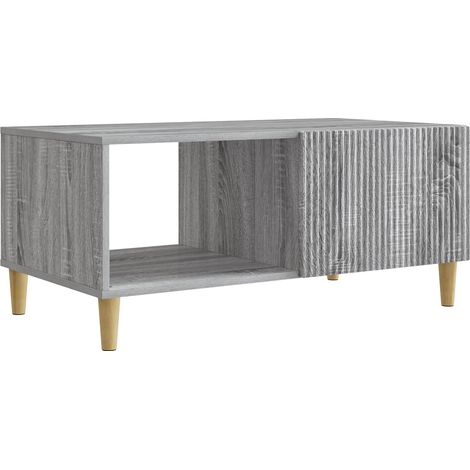 Couchtisch Graues Sonoma 90 x 50 x 40 cm Holzwerkstoff vidaXL