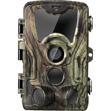 Caméra Faune Sauvage Caméra De Chasse Et Suivi des Sentiers, Vidéo 4K en Direct, 30mp, WIFI801PRO, Application Bluetooth, Contrôle, Vision Nocturne, Piège Photo Surveillance Fiable Précise (1/5)