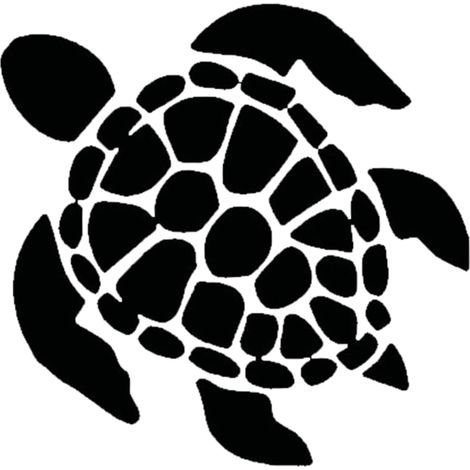 Autocollant Tortue Pour Carrosserie Sticker Voiture Exterieur Autocollants Animaux Pour Voiture Décorer Les Vitres Et Portières De Voitures, 13 X 13 CM (1/5)