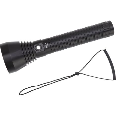 Lampe torche de plongée 5000 lumens IPX8 étanche haute luminosité sous-marine 80M avec dragonne pour extérieur lumière blanche (1/5)